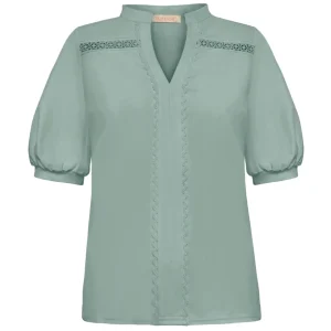 Triple Nine travel blouse claire salie groen