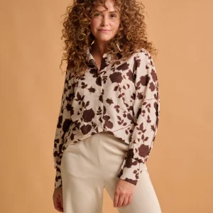 Fos blouse Evita afternoon beige