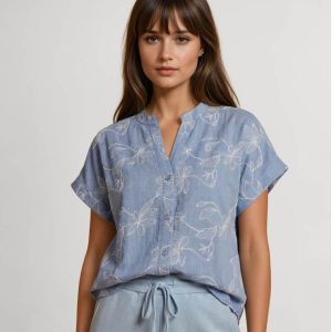 Fos blouse katie bloem slinger puf