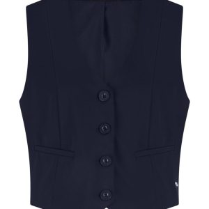 Lady Day Vivienne gilet blue